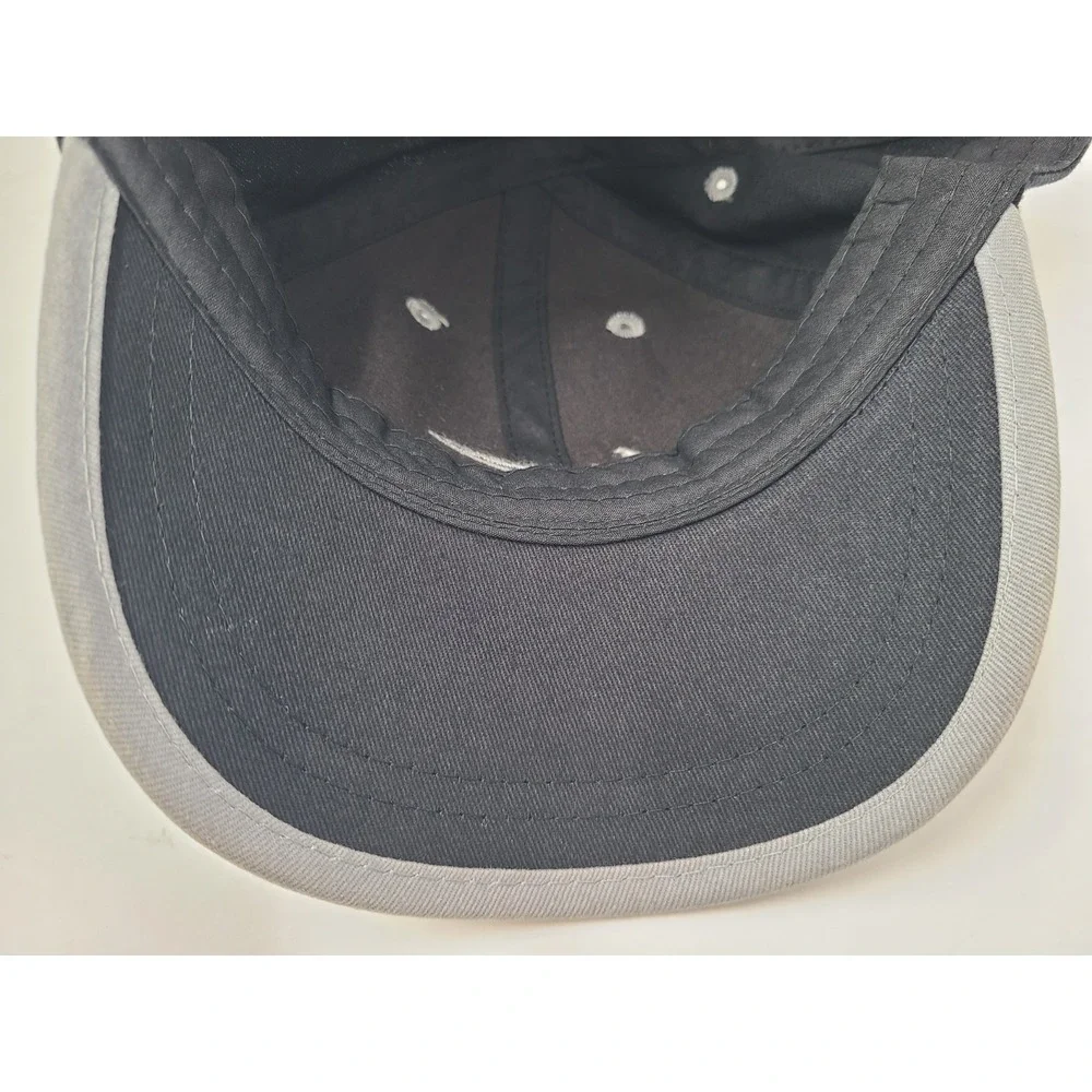 Youth Size 4-7 Nike Adjustable Hat Cap‎ Cotton Swoosh Logo Boy Girl Black Gray